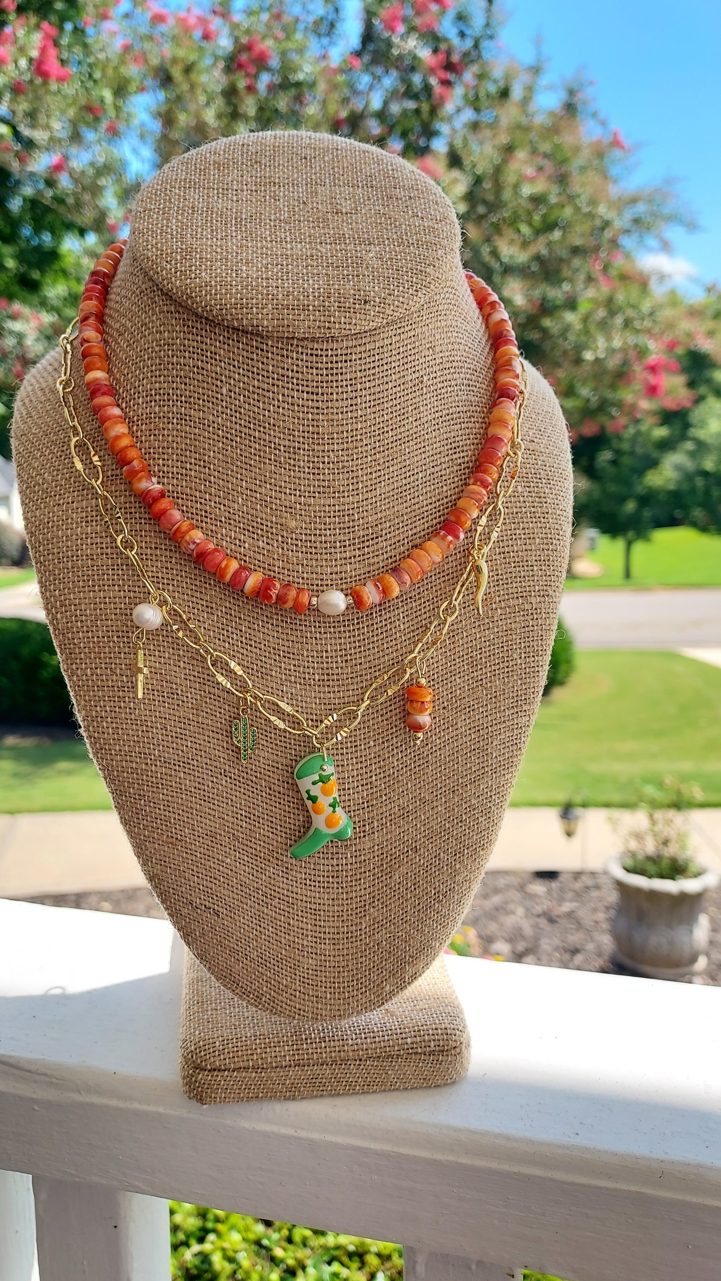 Sweet Arancia charm necklace