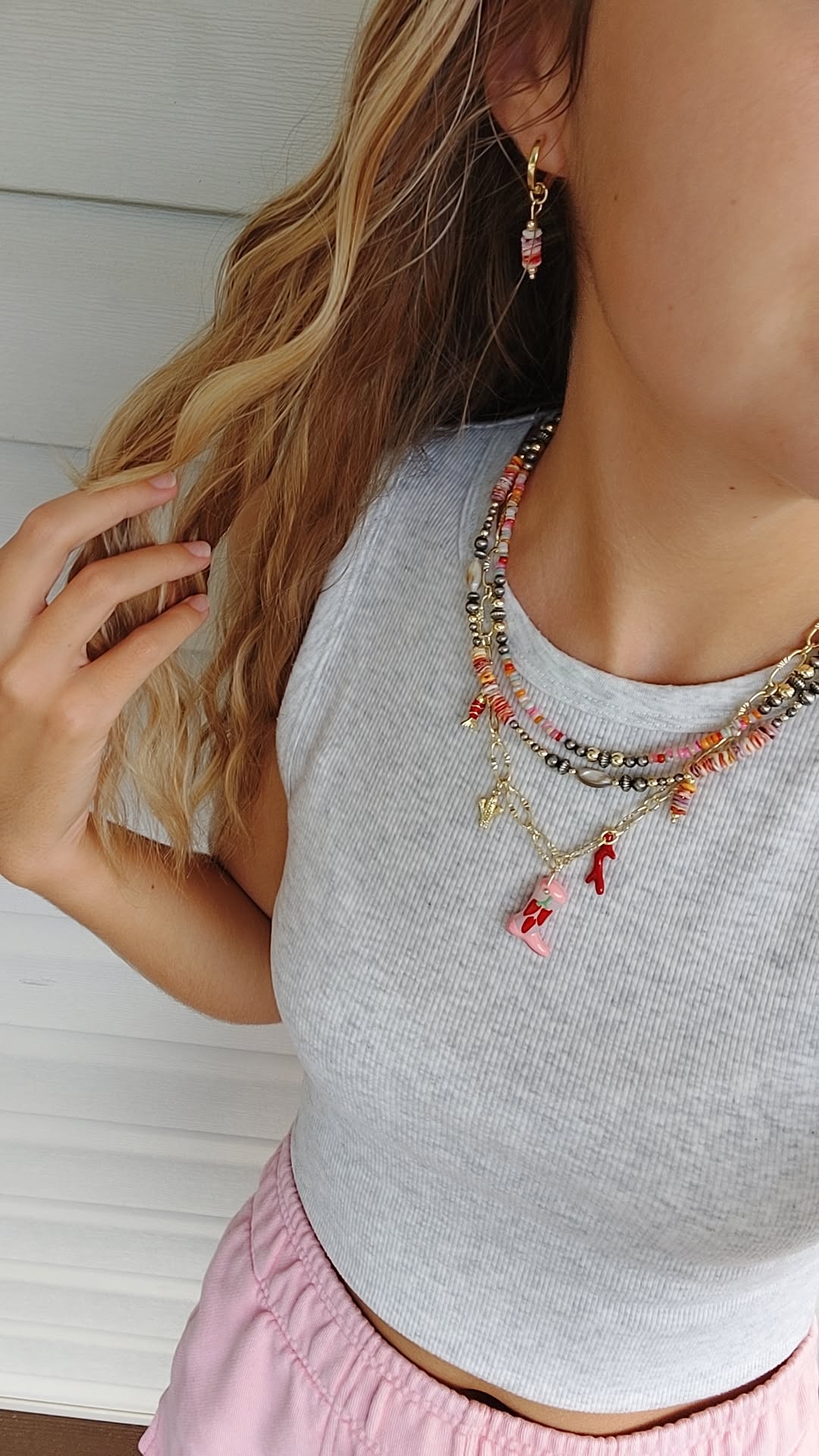 Perla del west necklace