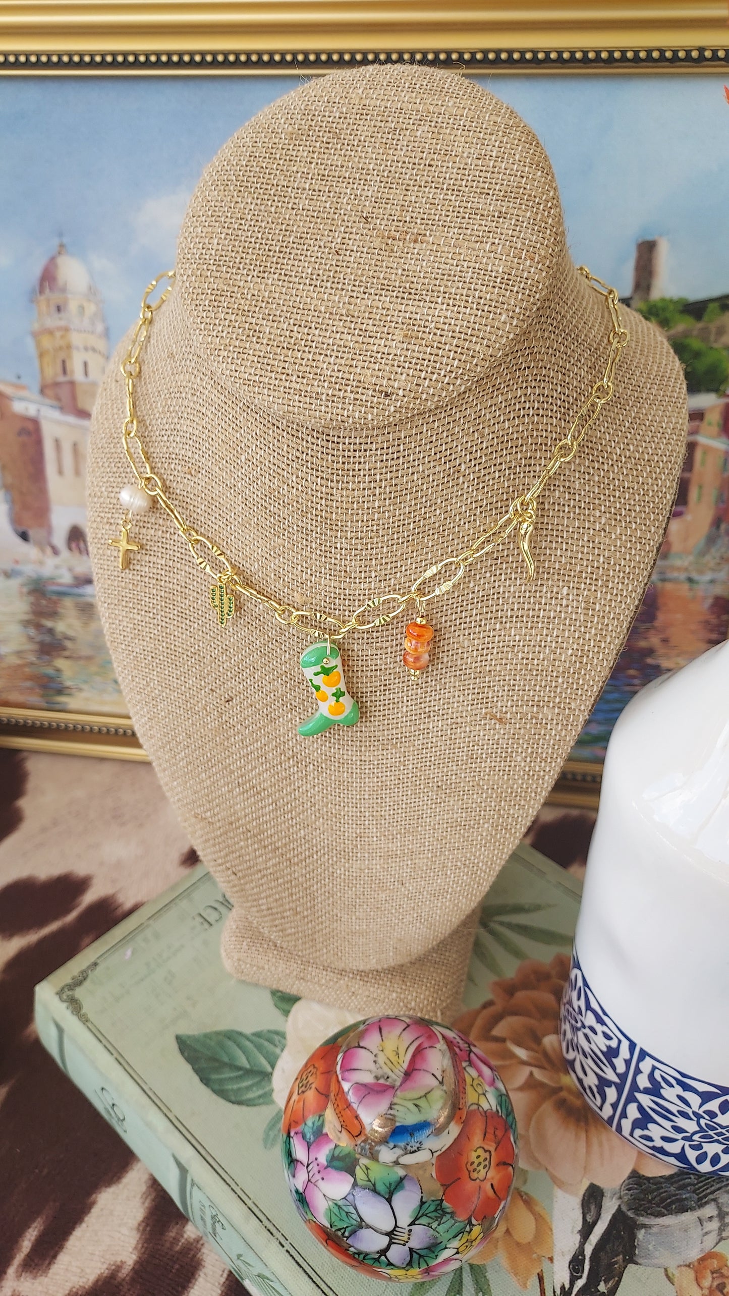 Sweet Arancia charm necklace