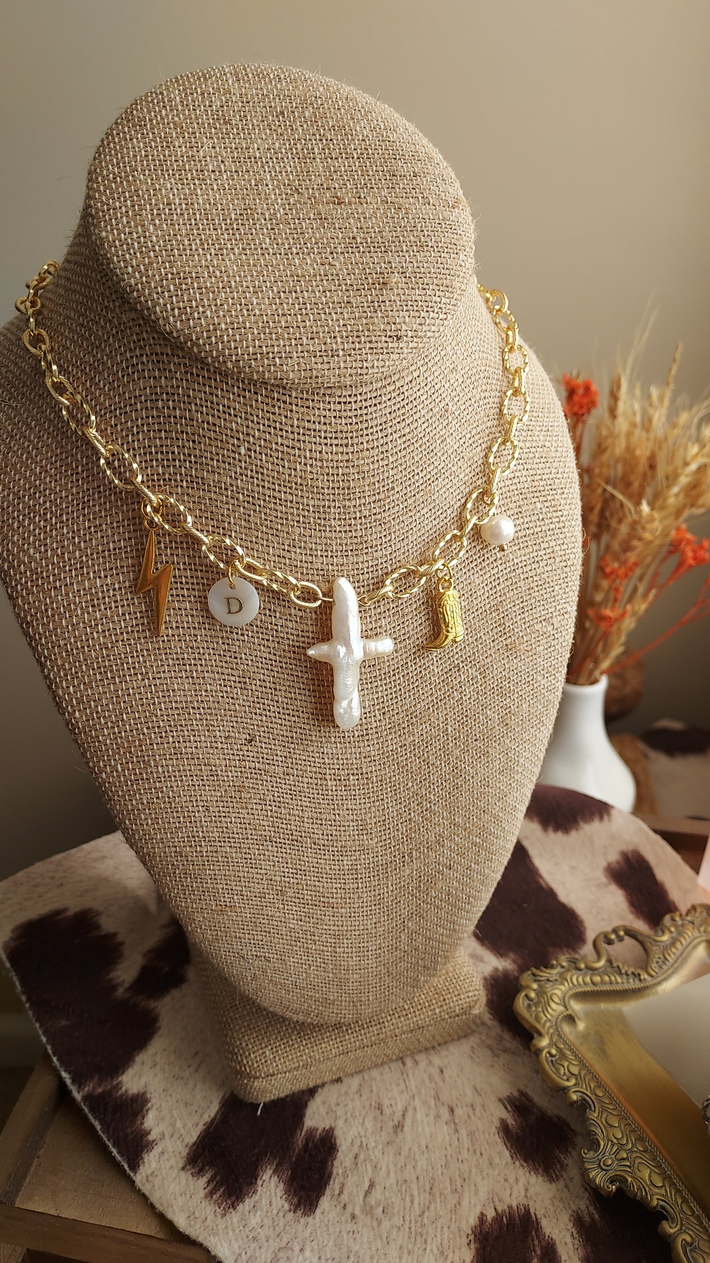 Custom Cowgirl charm necklaces ( select your charms)