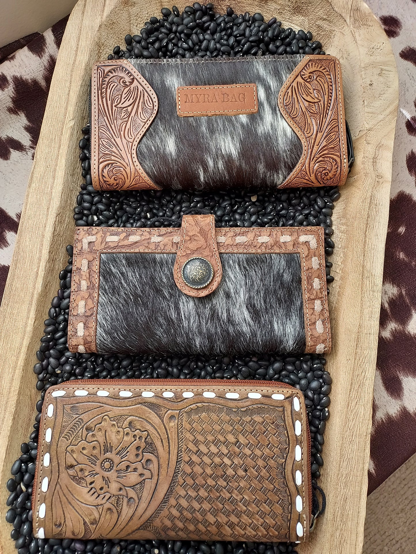 The Mia cowhide wallet