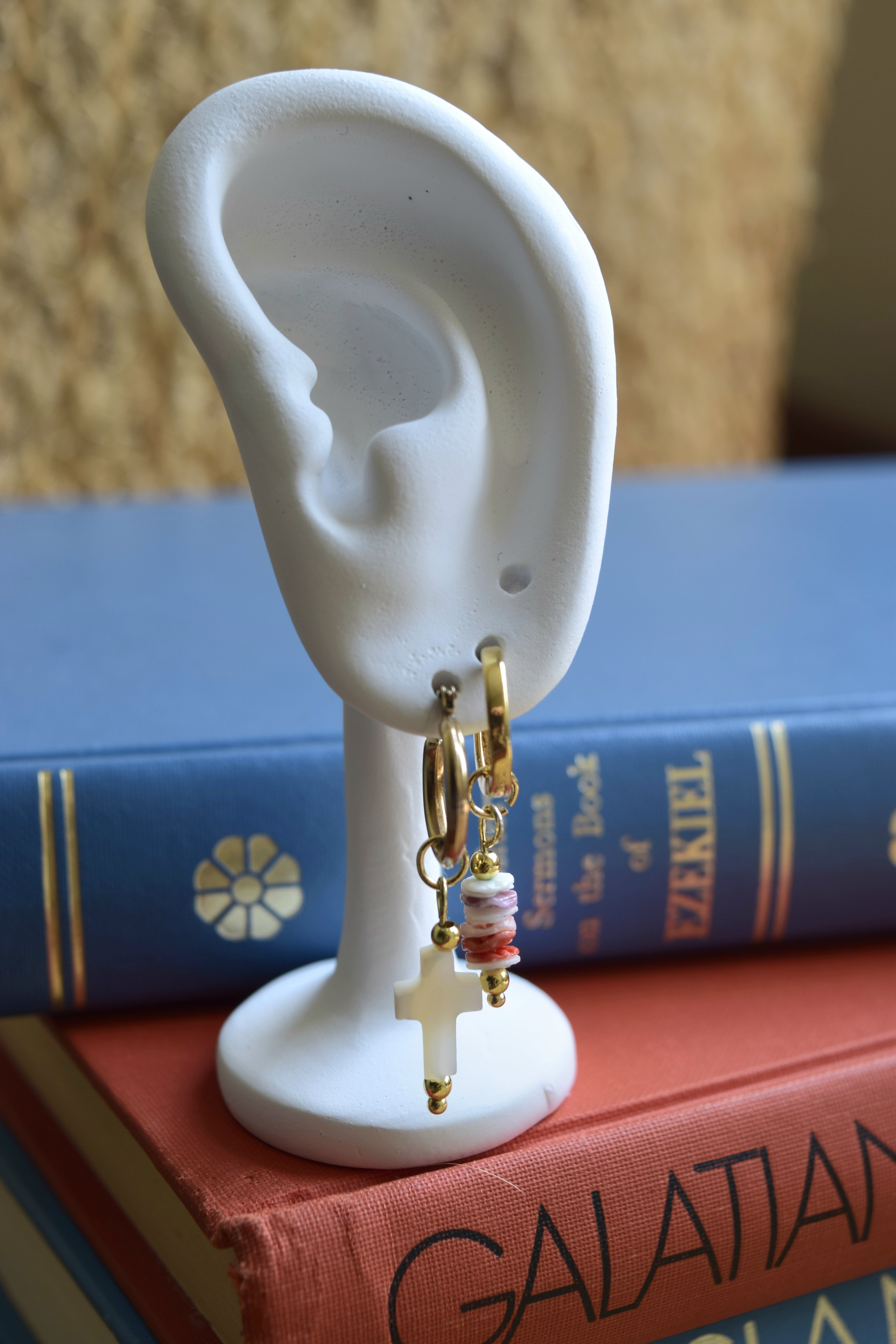 Golden il Lido Earring Hoop charms