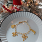 The Golden Cowgirl charm bracelet