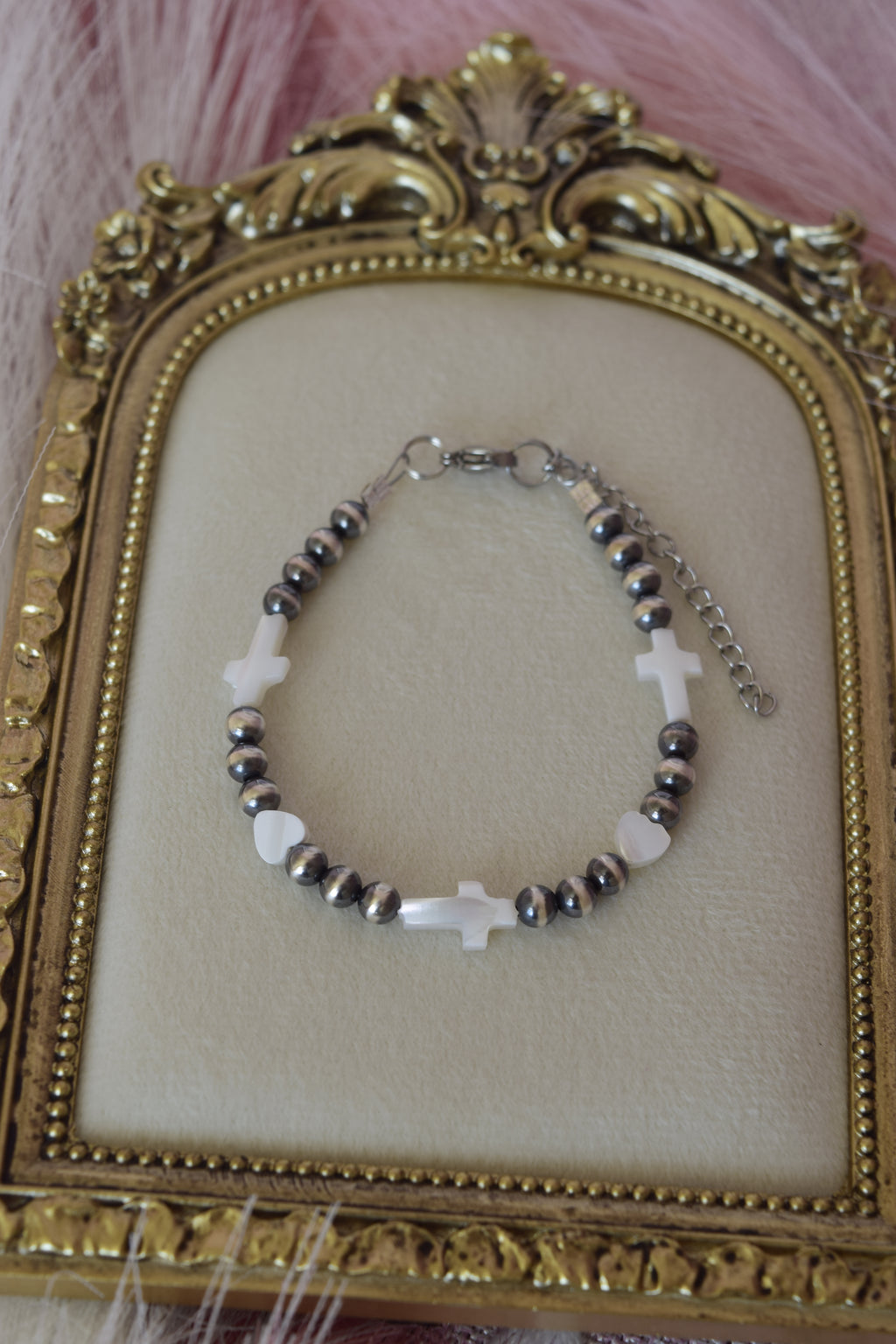 He Loves you most bracelet