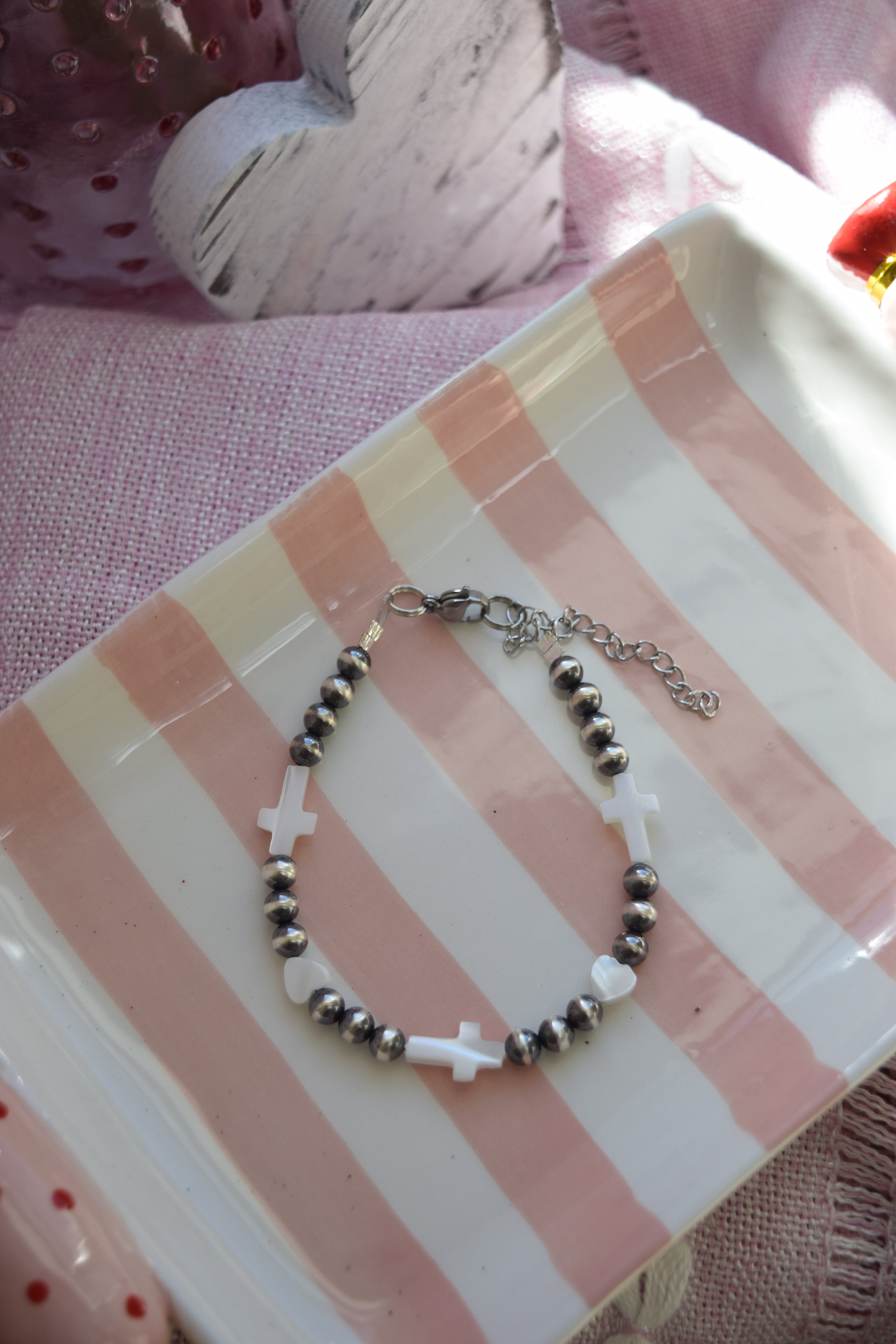 He Loves you most bracelet