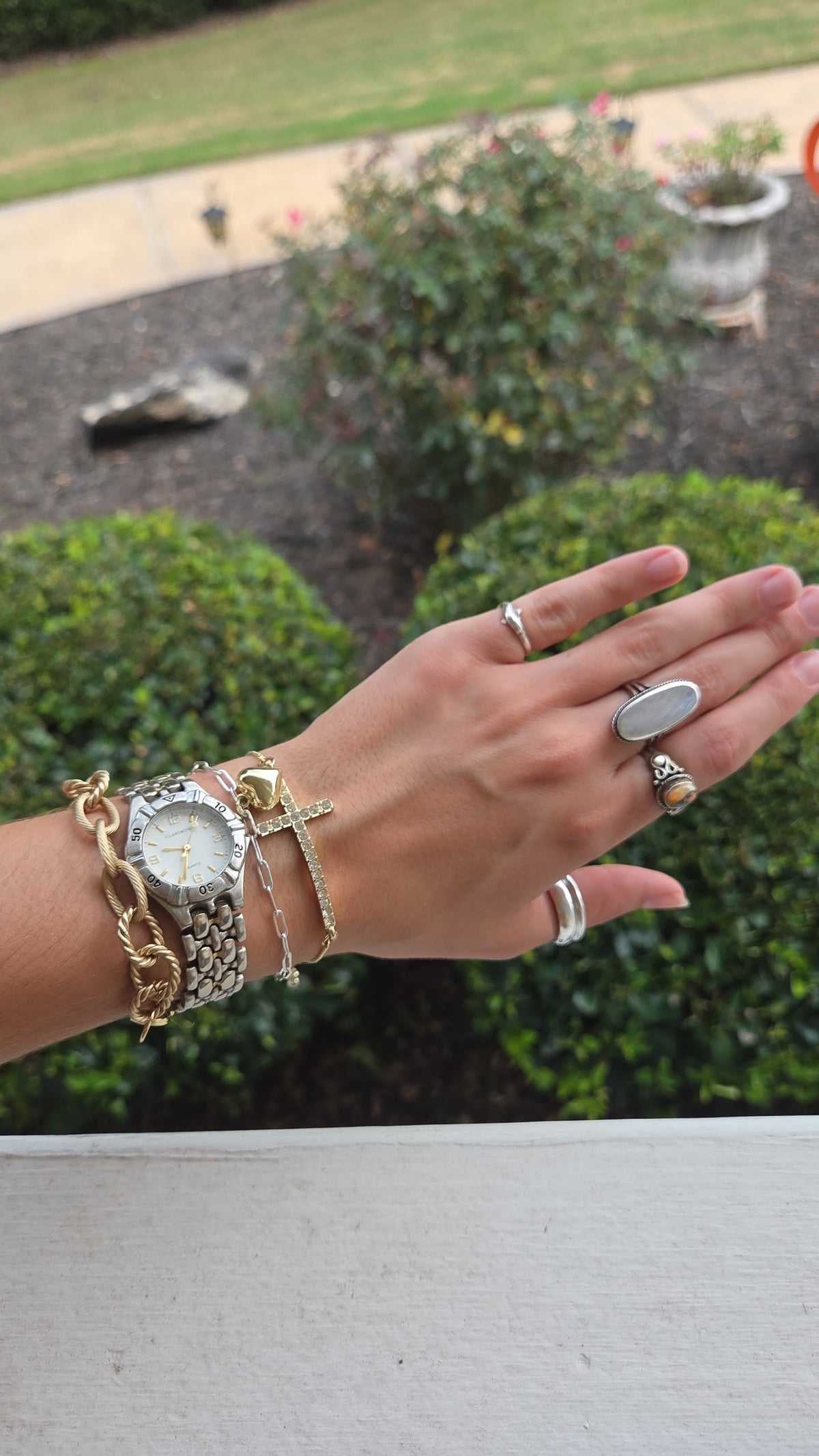 Country Chunky Chain Statement Bracelets