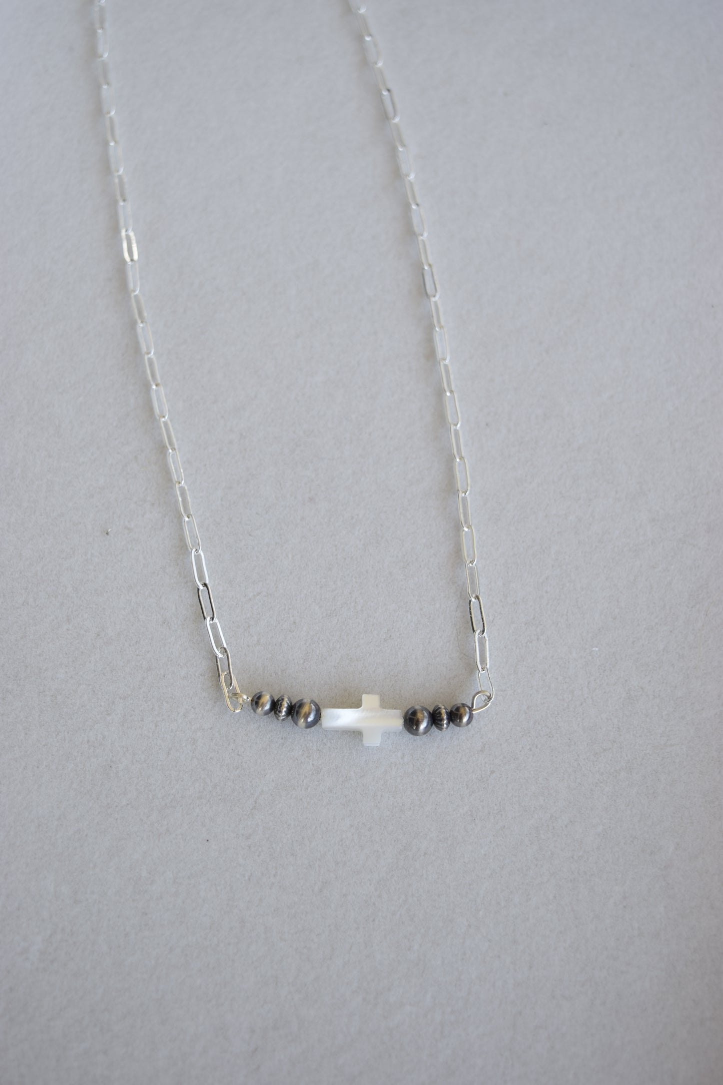 By His Grace bar necklace