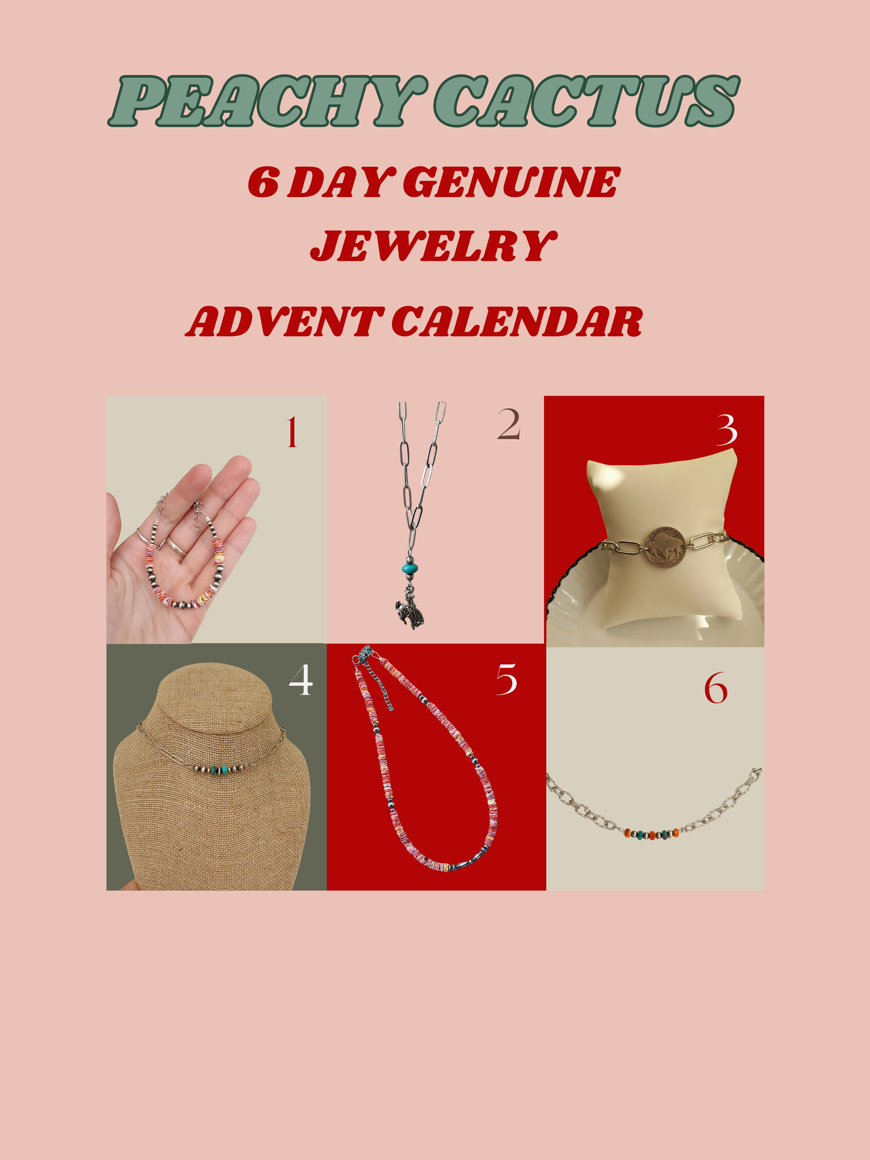 6 Day Genuine Jewelry Advent