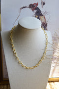 Golden ropes chain necklace