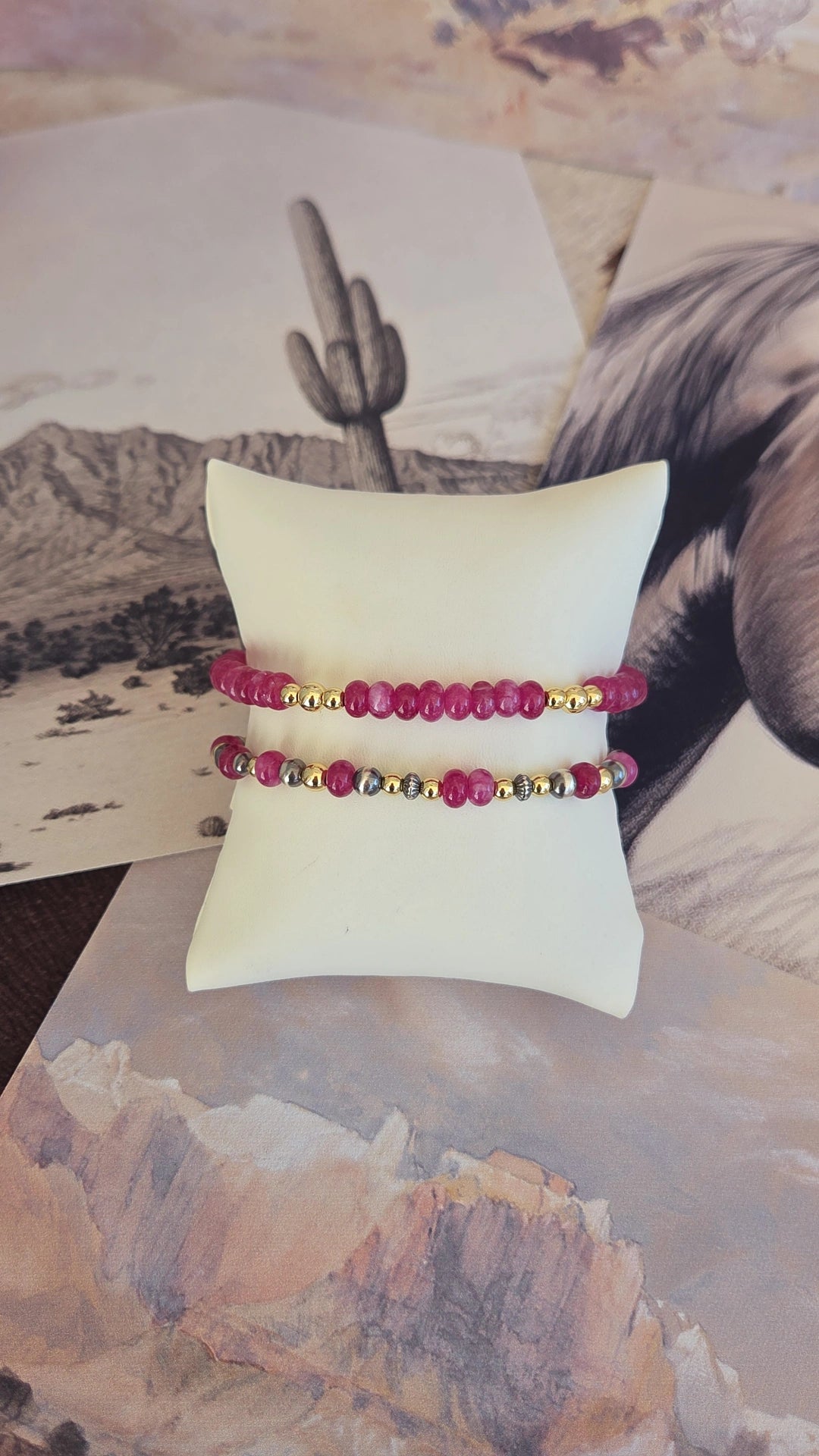 Mixed Metals & Gemstone Bracelets