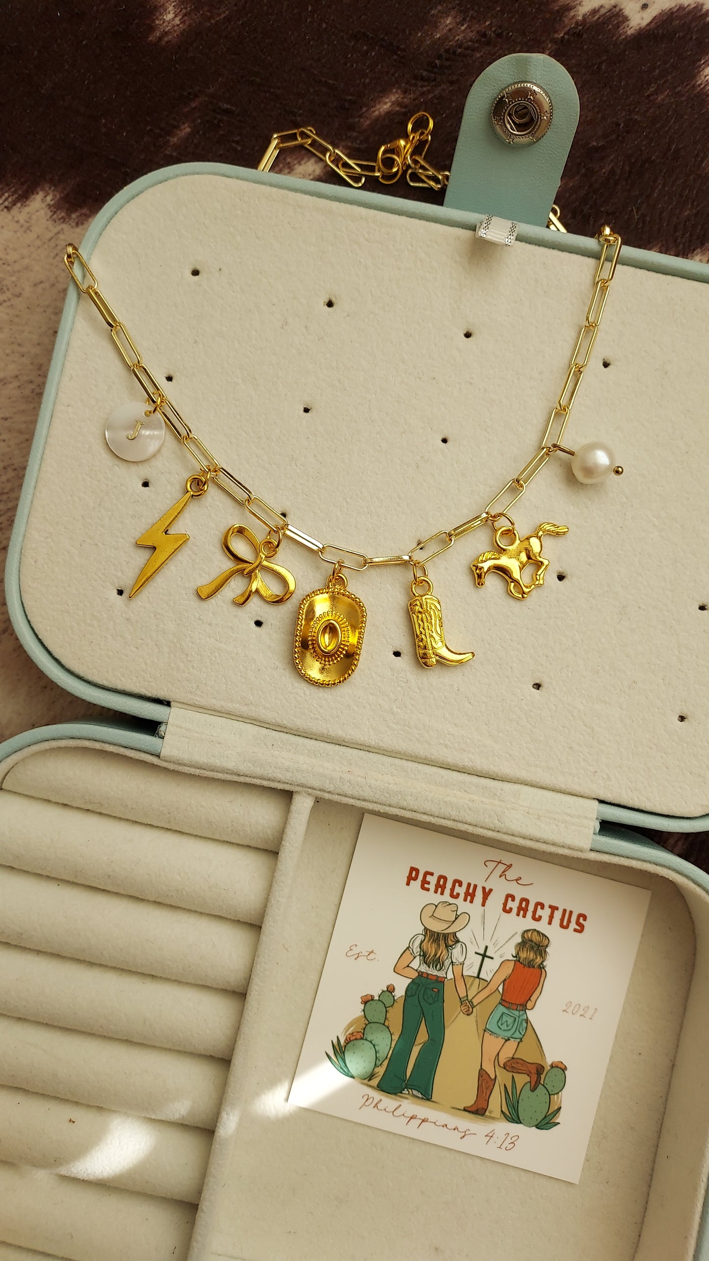 Custom Cowgirl charm necklaces ( select your charms)