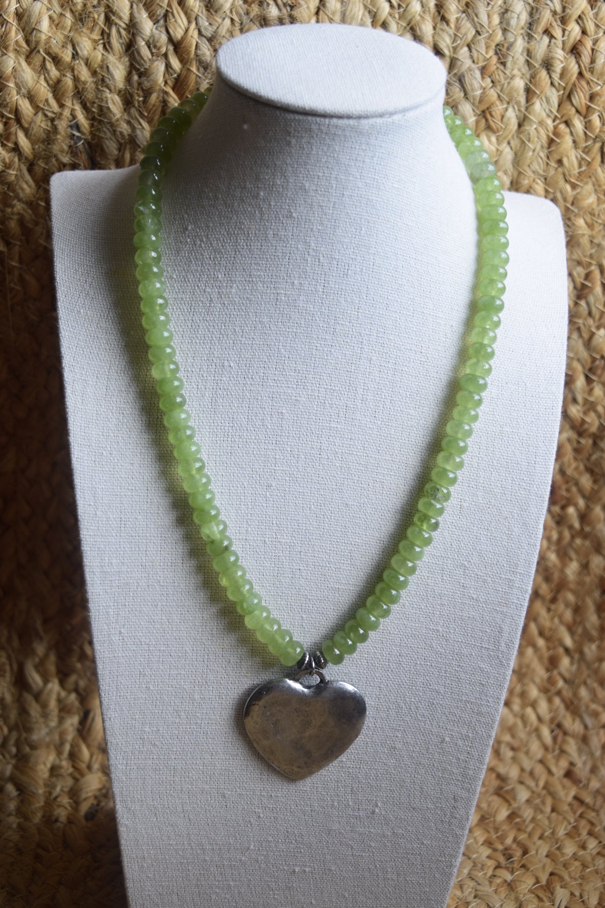 Silver & Sage Necklace🌿