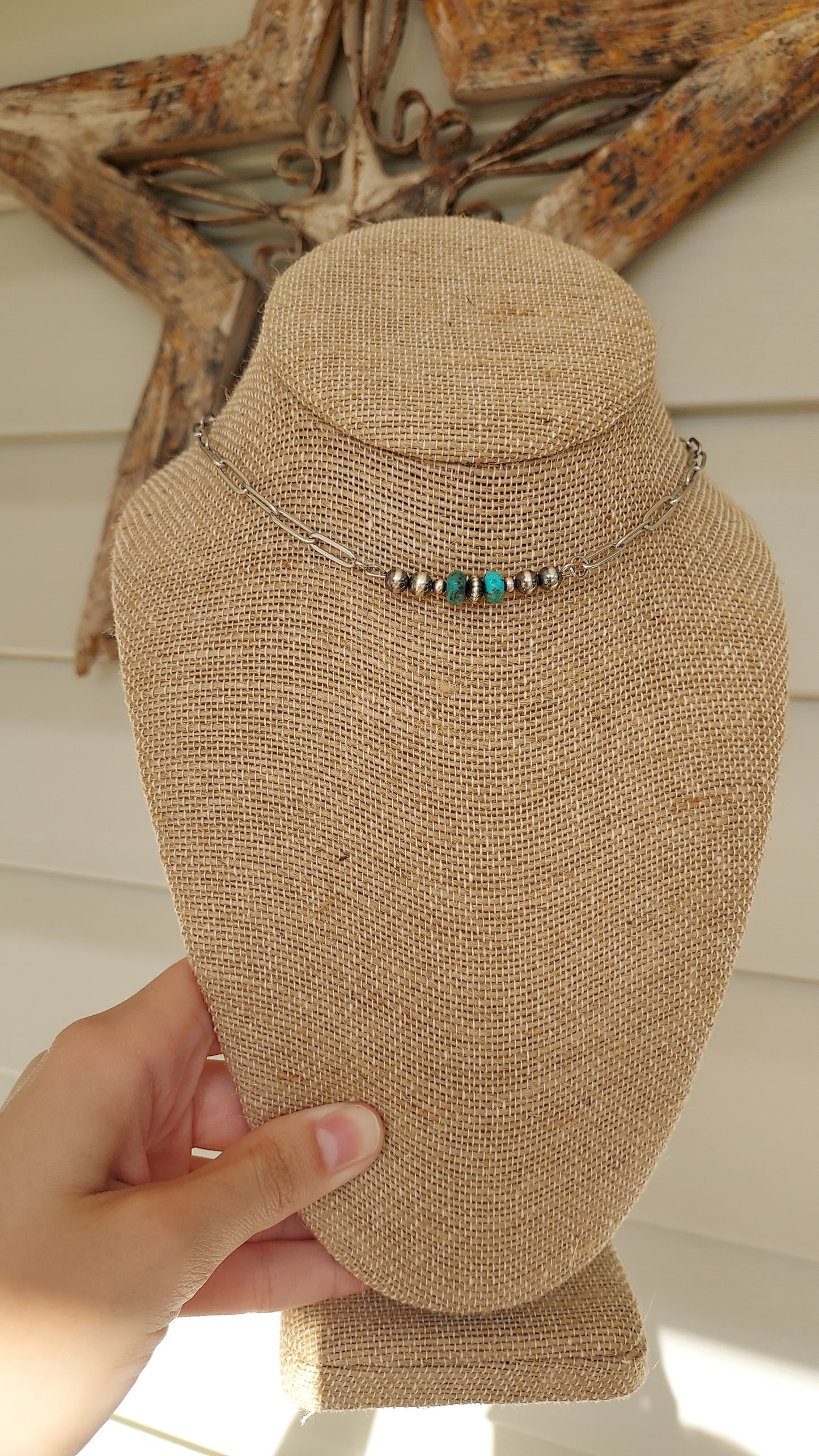 Out in the middle necklace
