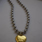 Chunky Statement Heart Necklace