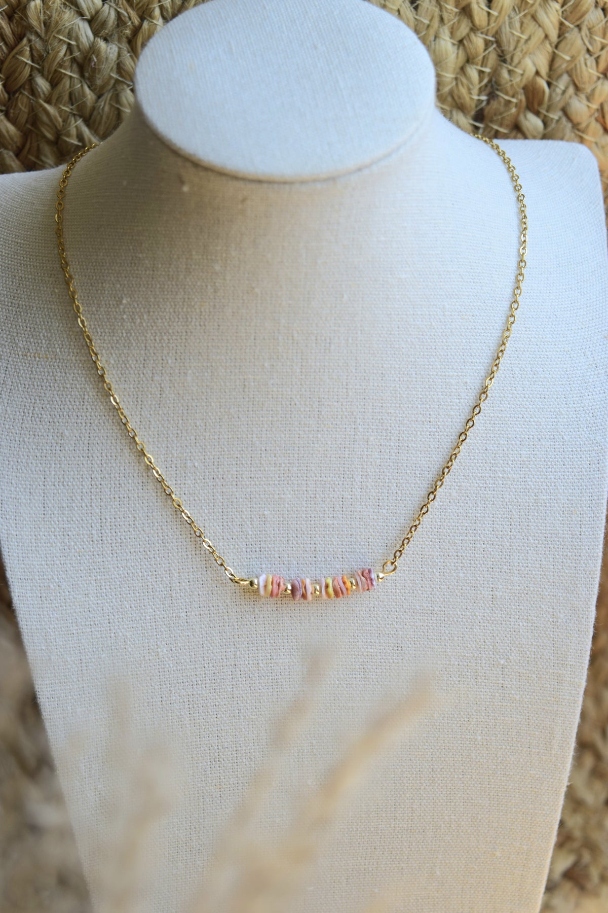 Golden il Lido Bar Necklace- LAST CHANCE