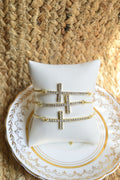 Shinning for Him Adjustable Gold Filled Bracelet