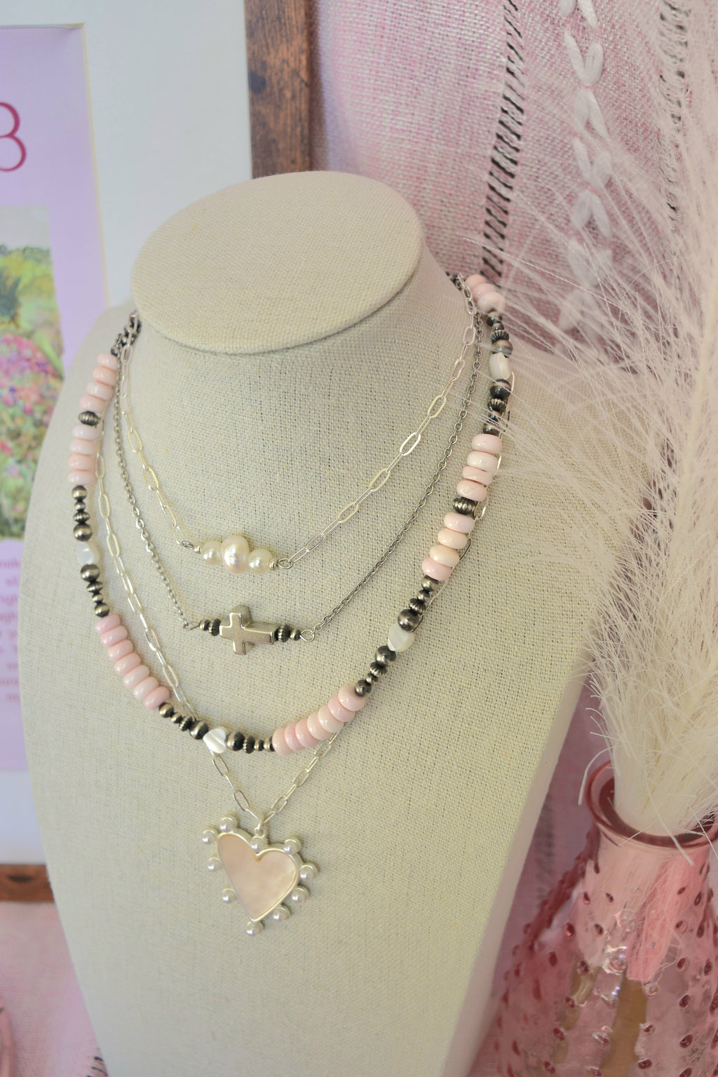 Little Pink Love Necklace