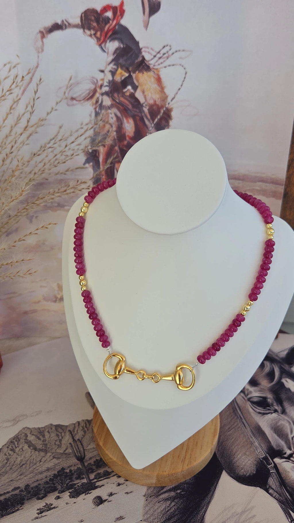 Ruby Reins Bit Set