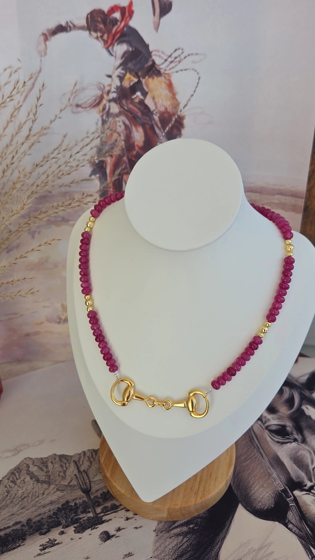Ruby Reins Bit Set