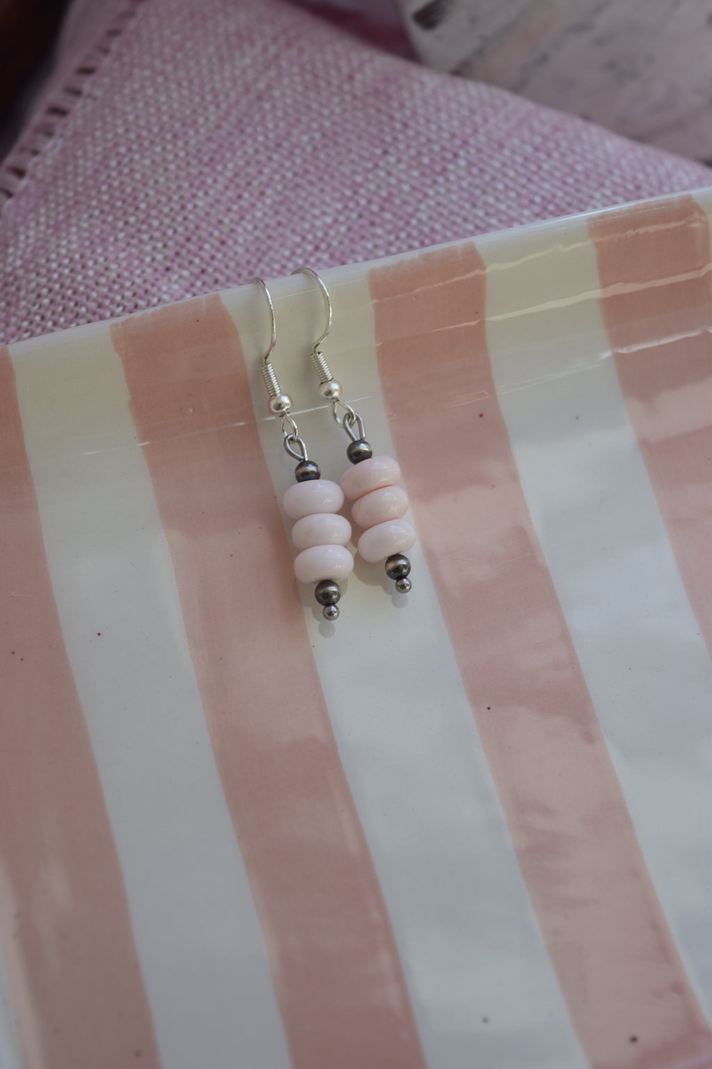 Pretty in pink dangles