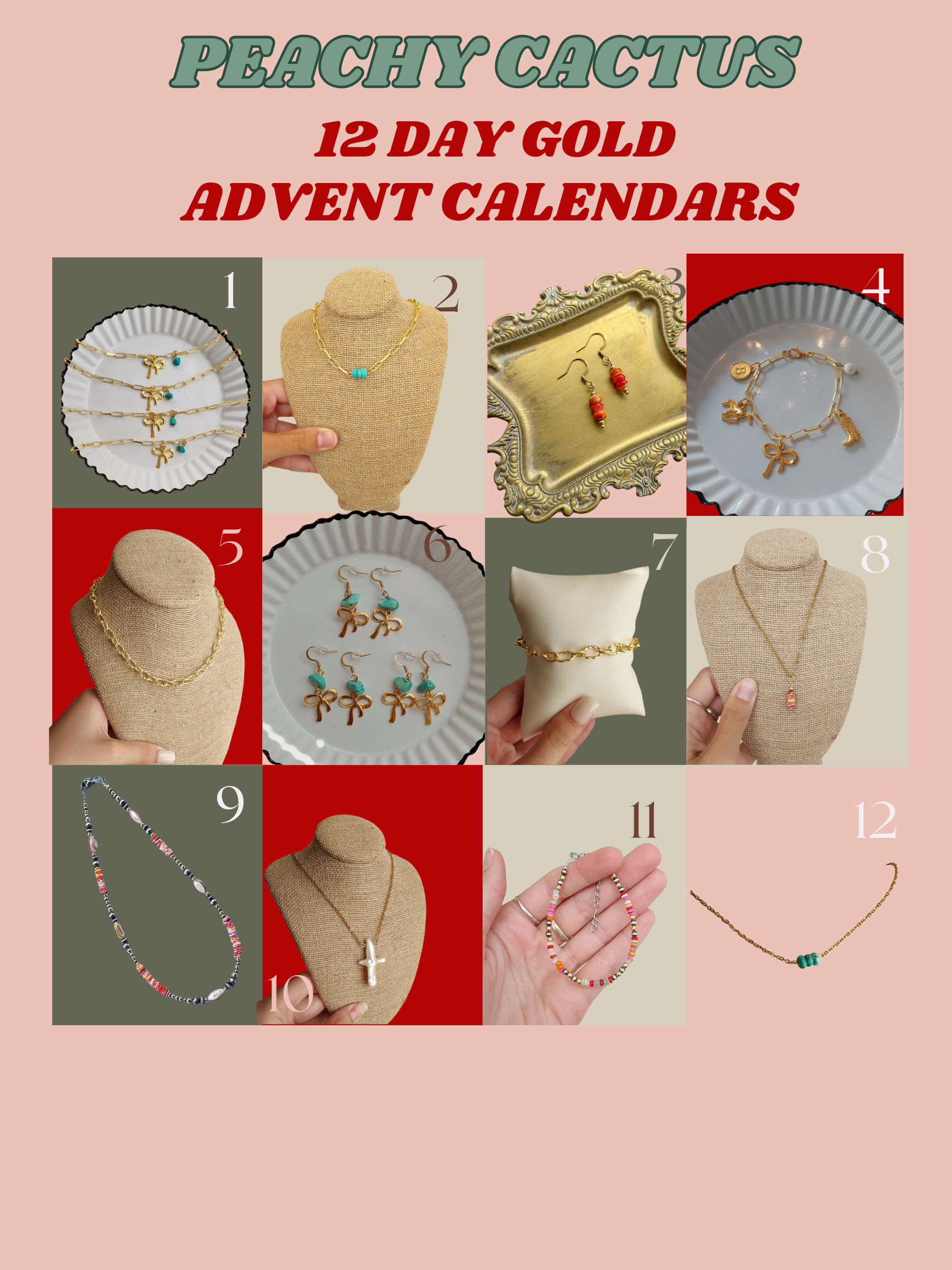 12 Day Gold Jewelry Advent