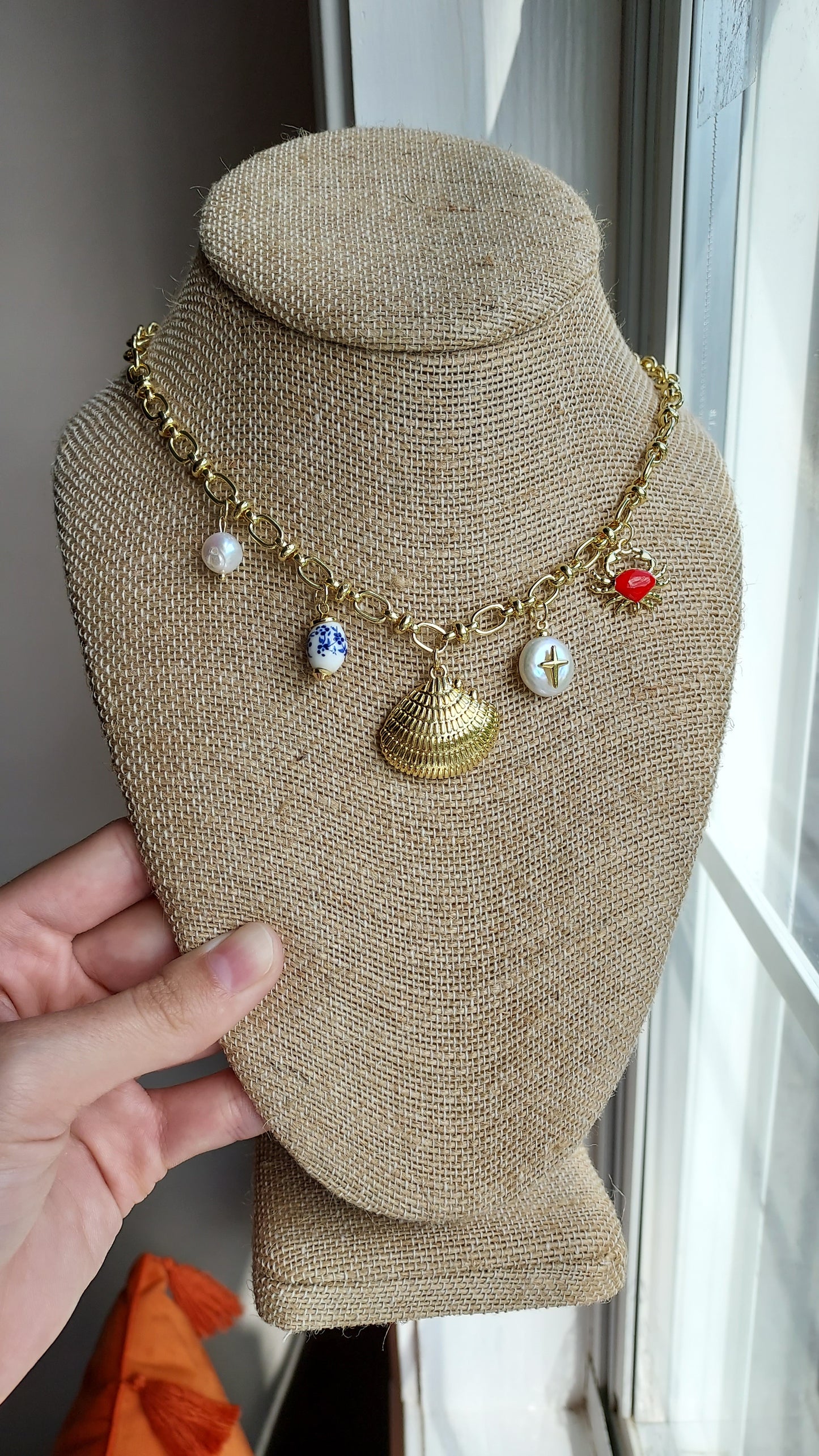 The Jami charm necklace