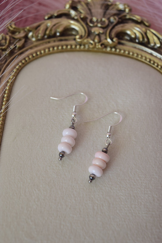 Pretty in pink dangles