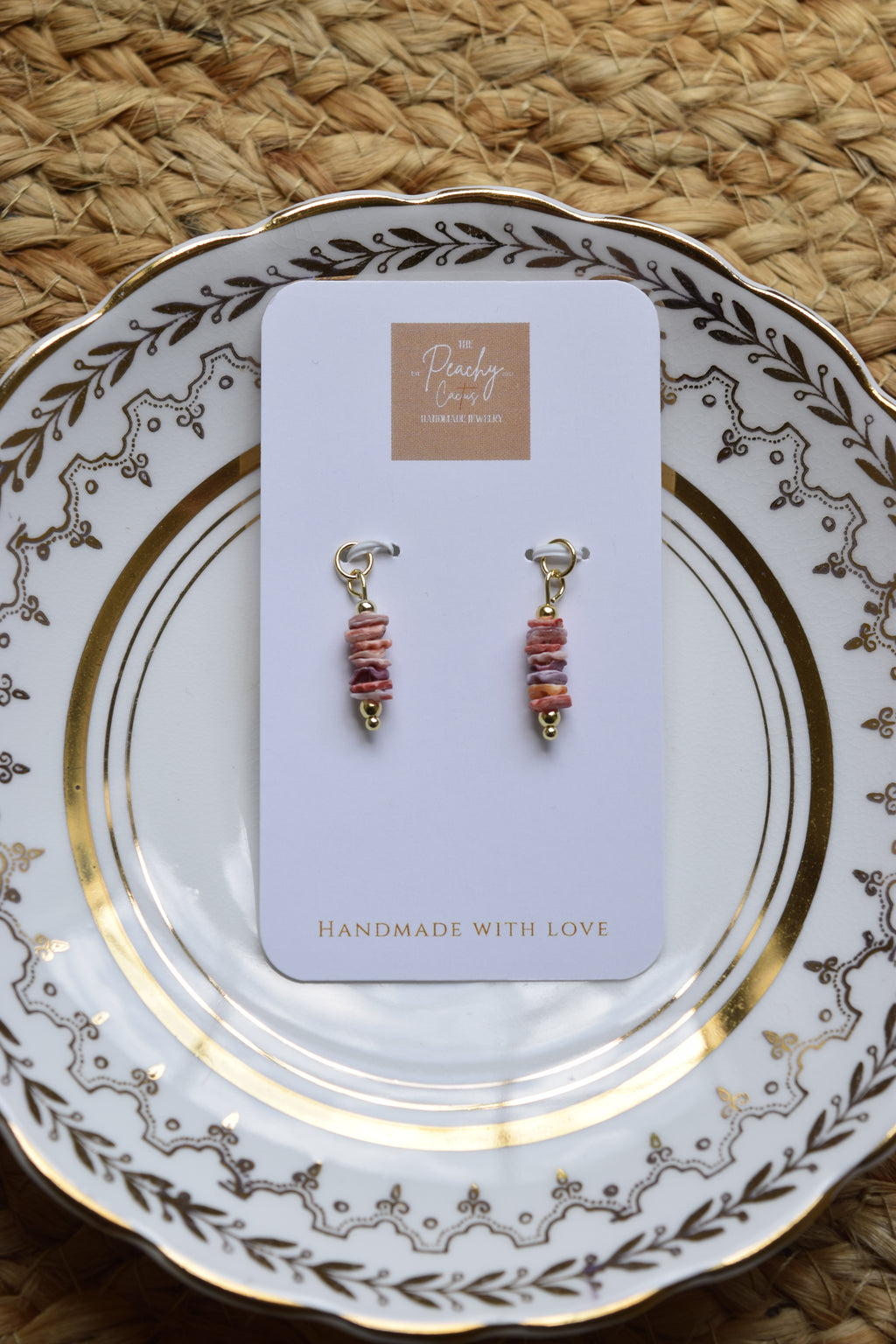 Golden il Lido Earring Hoop charms