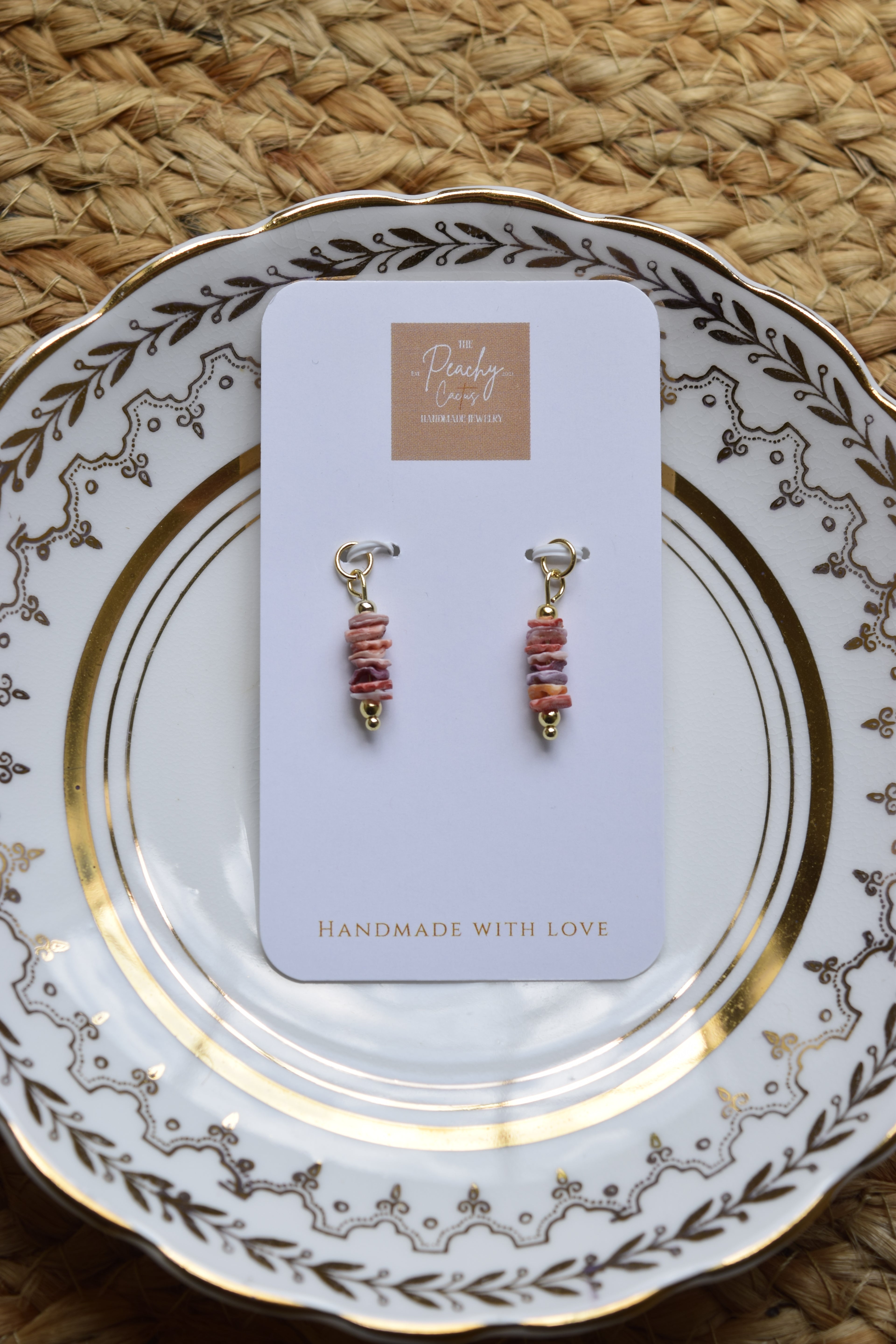 Golden il Lido Earring Hoop charms
