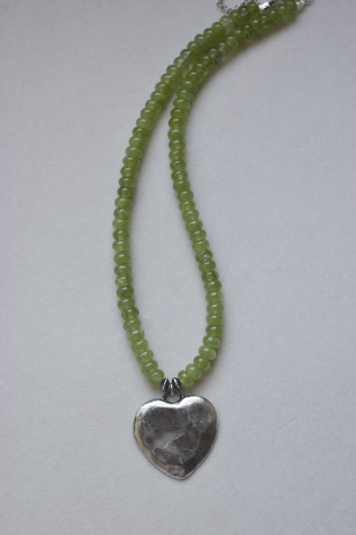 Silver & Sage Necklace🌿
