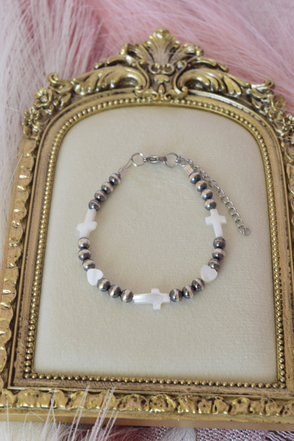 He Loves you most bracelet
