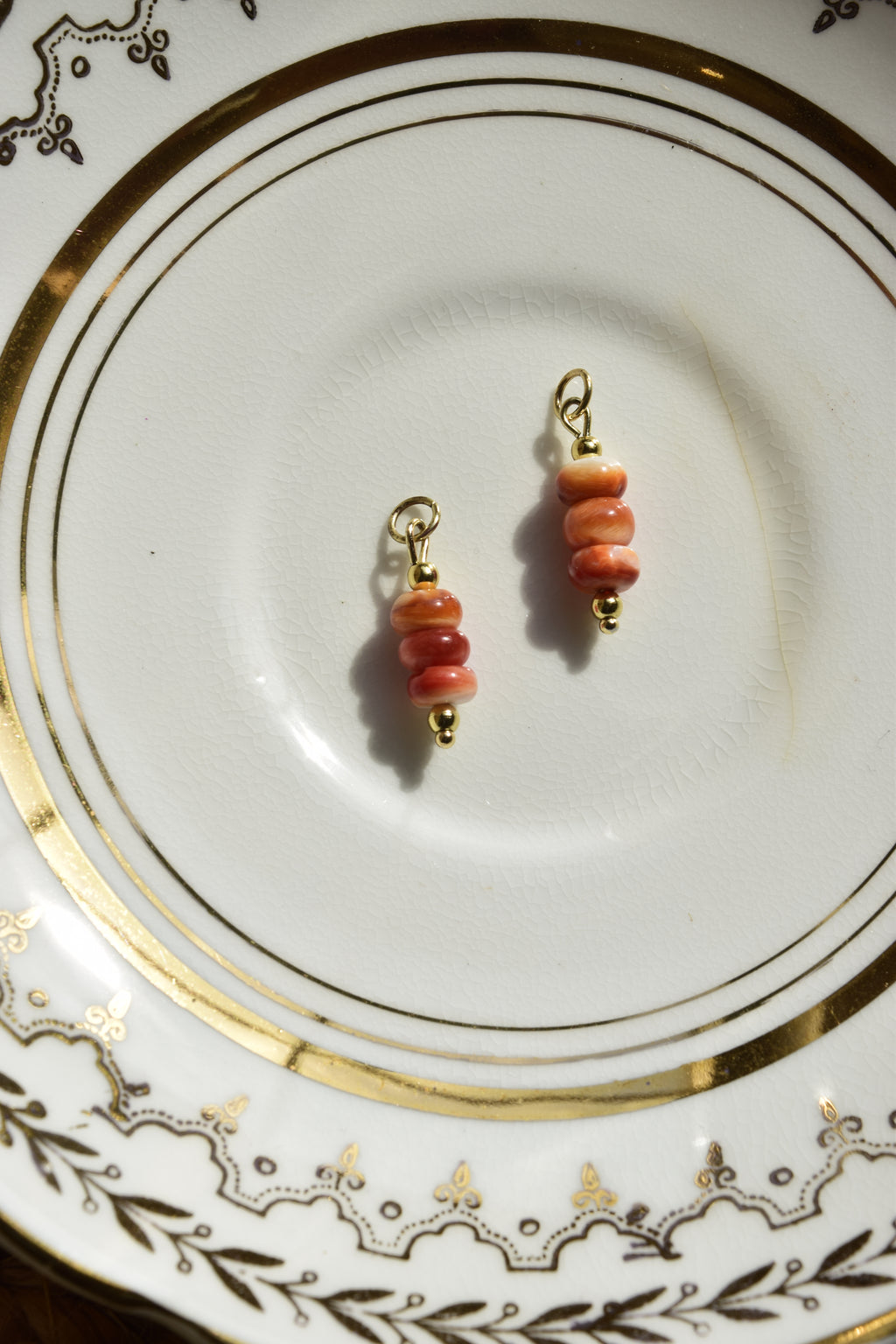 Sweet Arancia Earring Hoop Charms