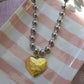 Chunky Statement Heart Necklace