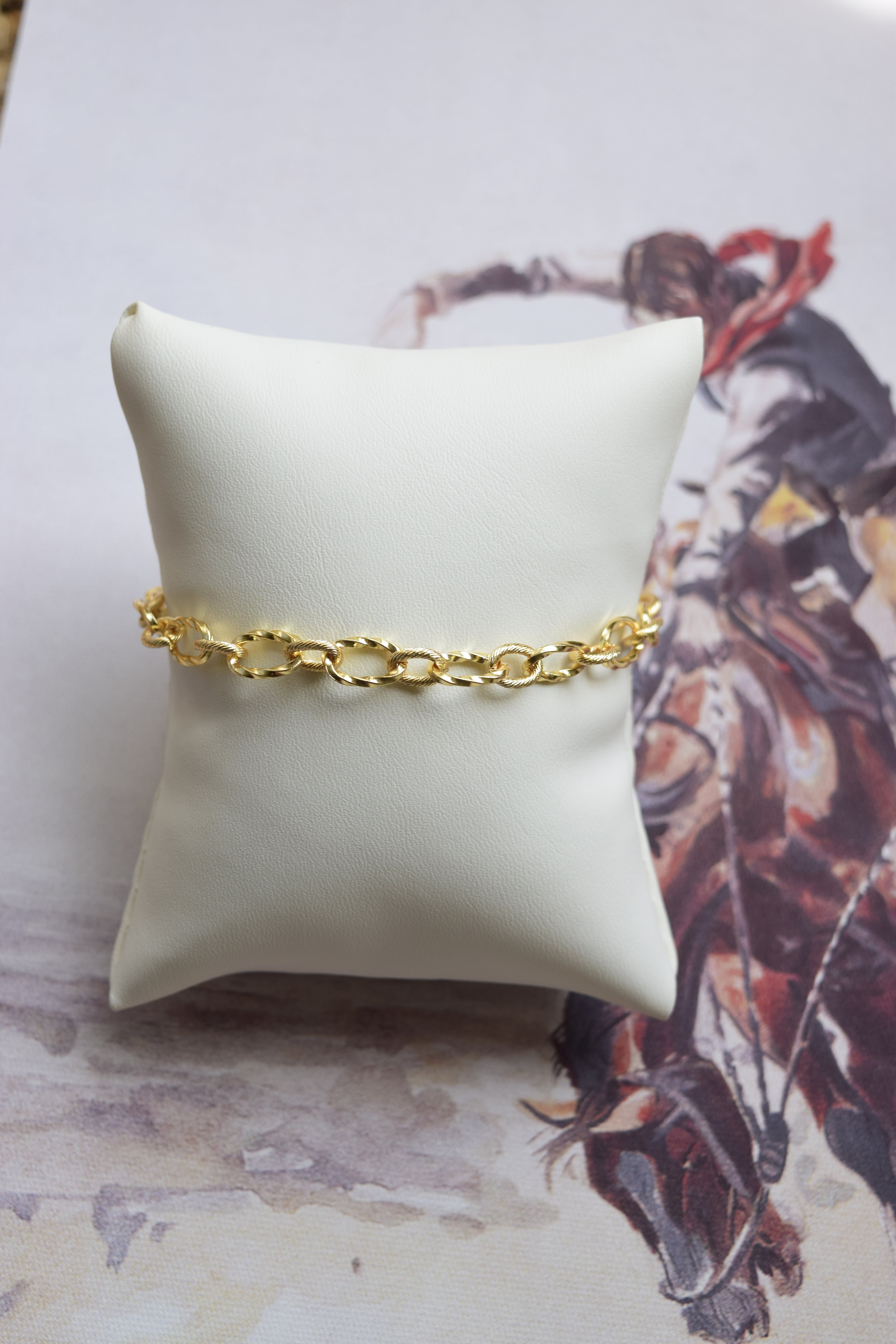 Golden Rope Bracelet