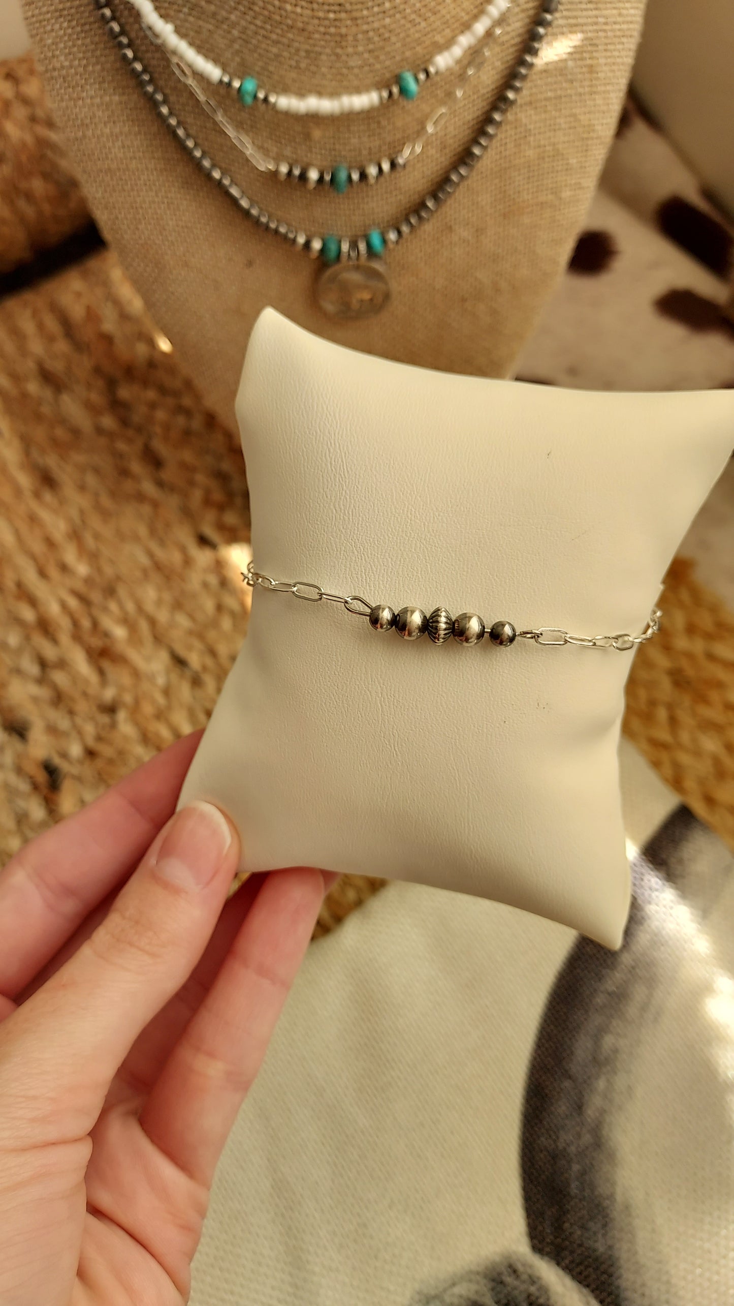 Going downtown pearl bracelet