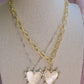 Heart of gold necklace