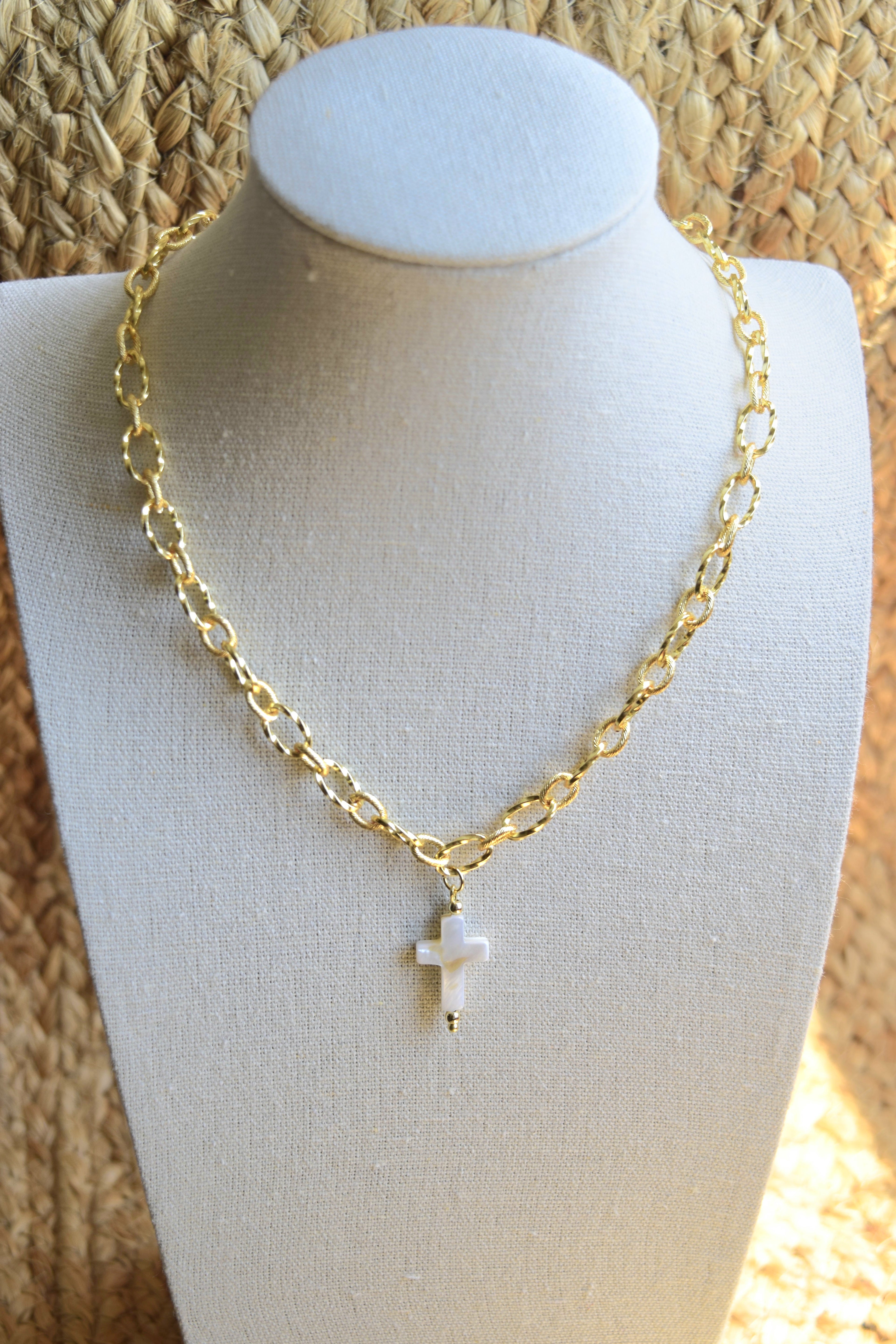 Jesus loves you necklace