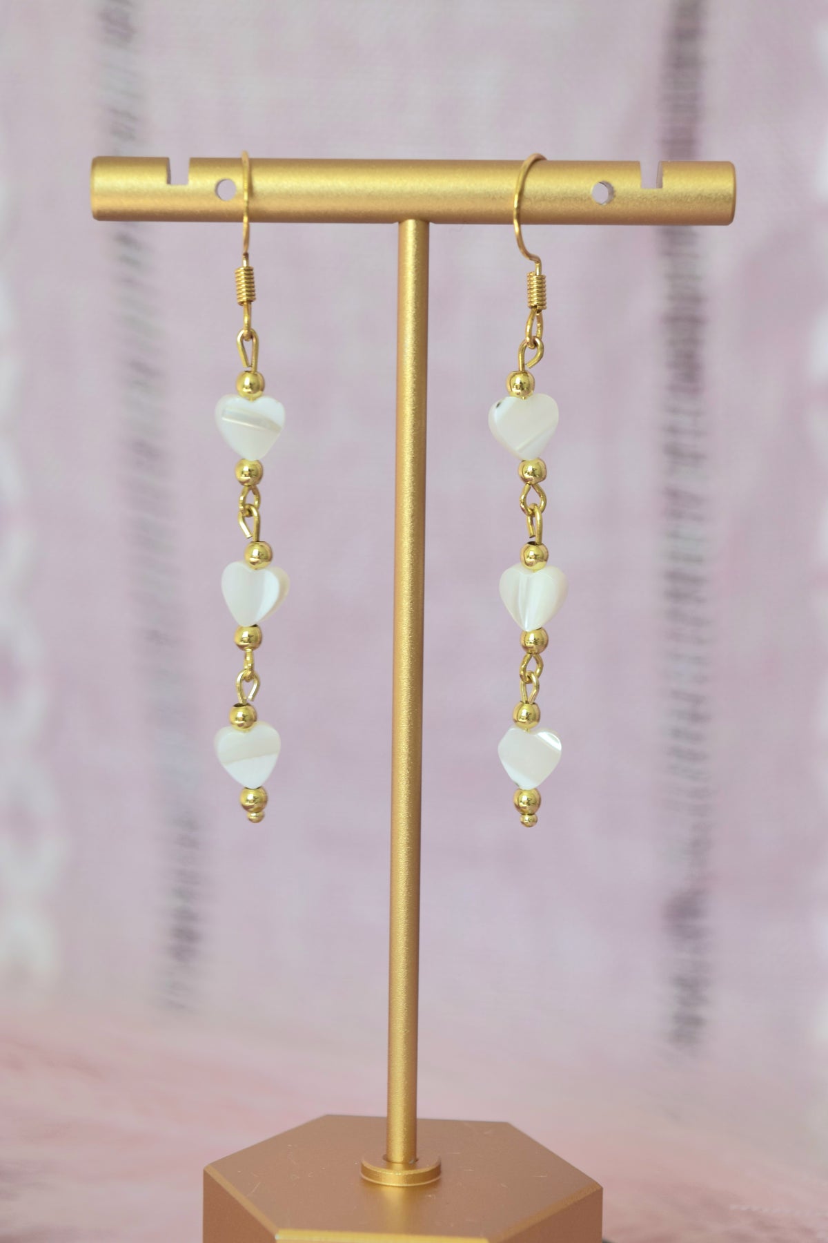 Falling for You Dangles in Gold