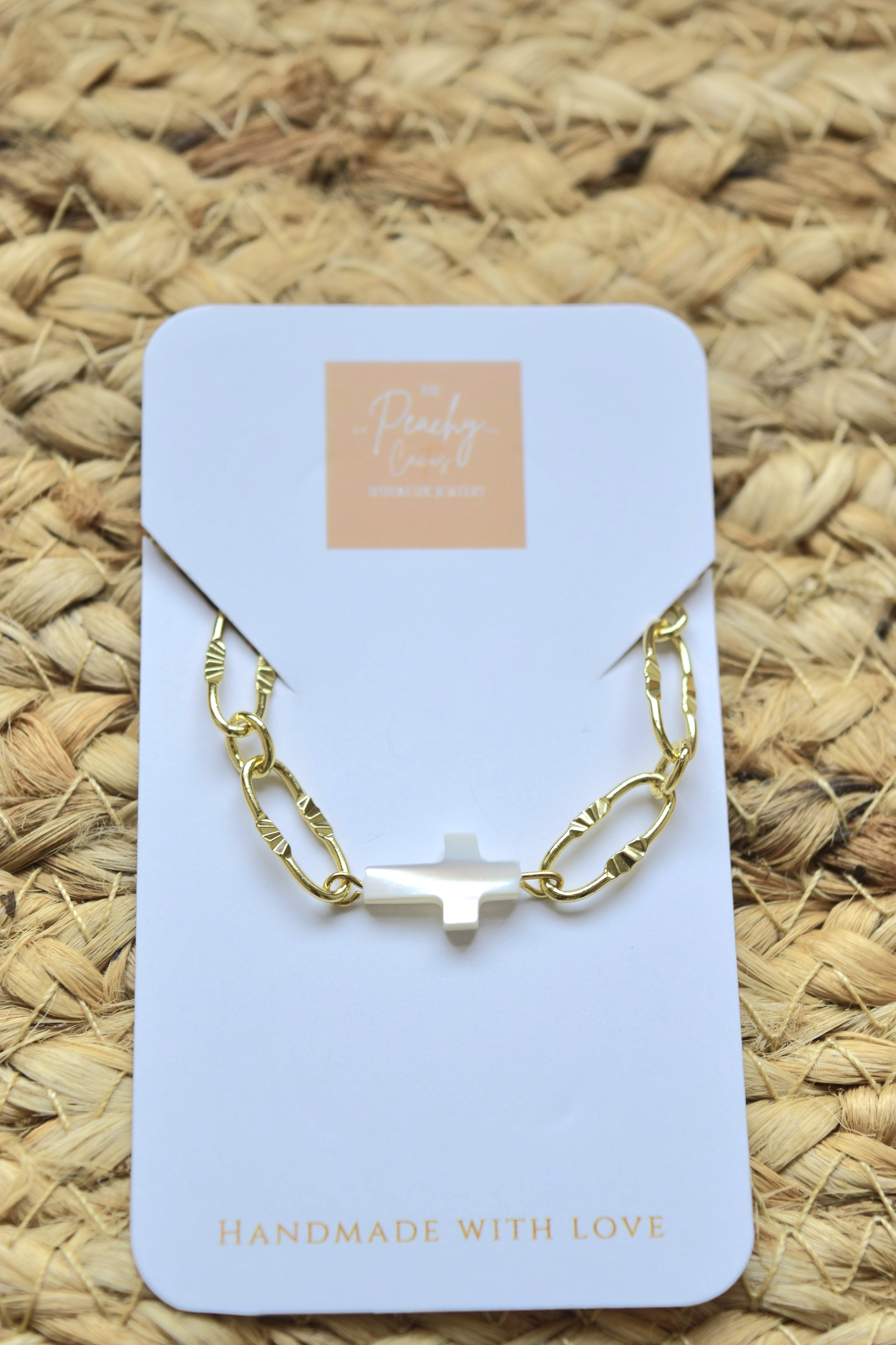 By His Grace Bracelet in Gold