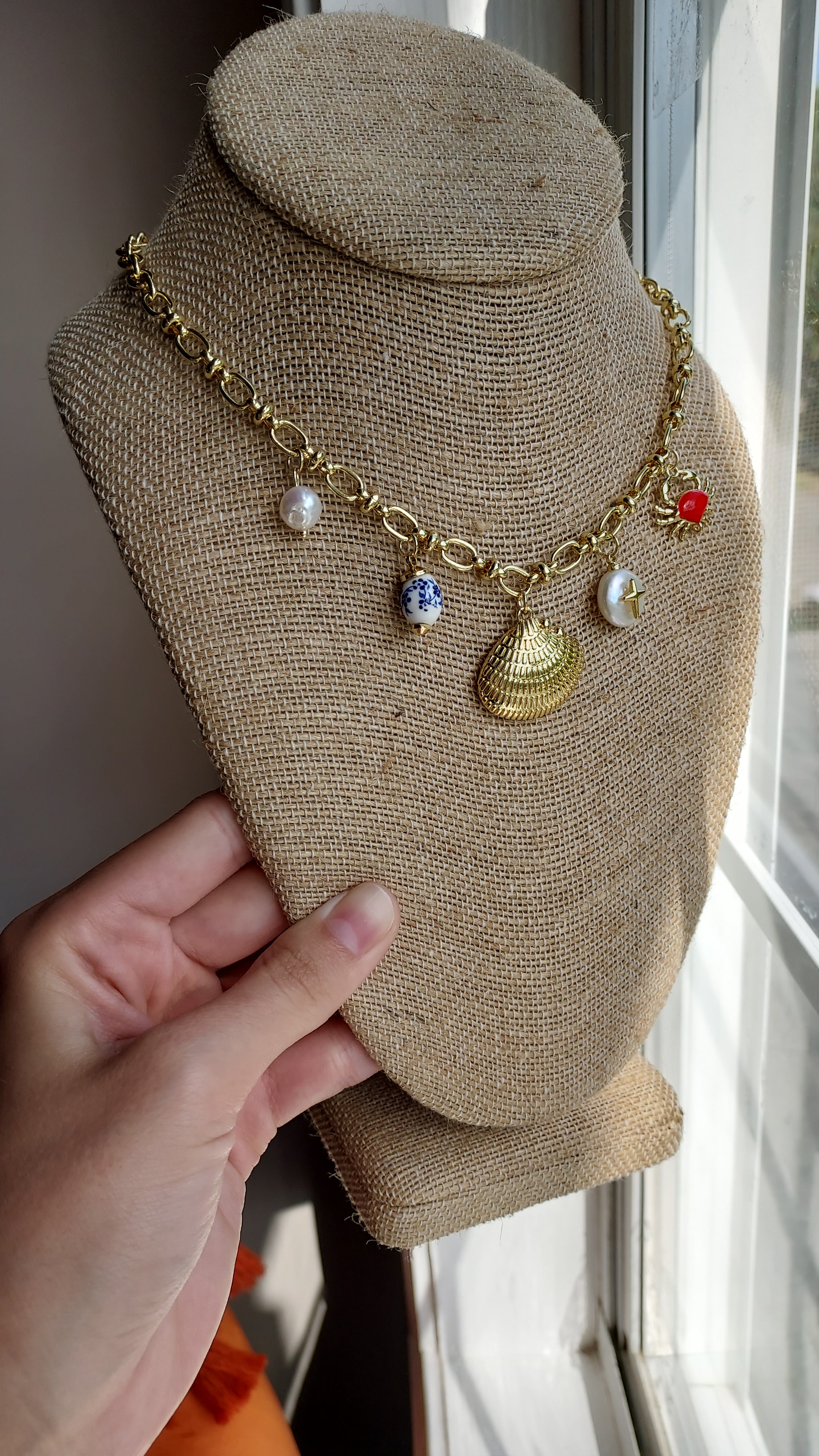 The Jami charm necklace