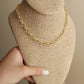 Golden ropes chain necklace