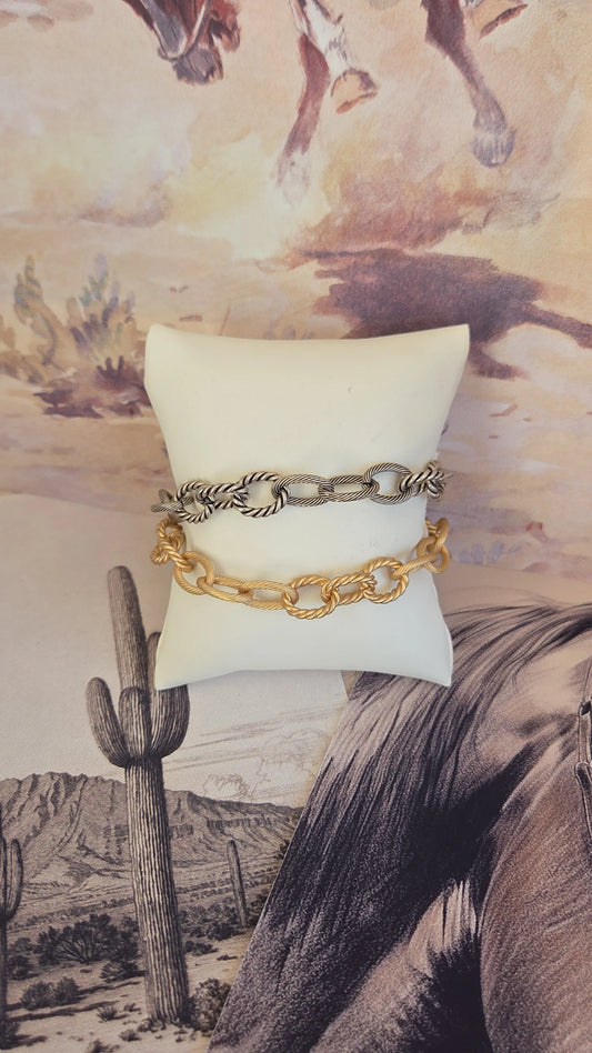 Chunky Country Girl Statement bracelets