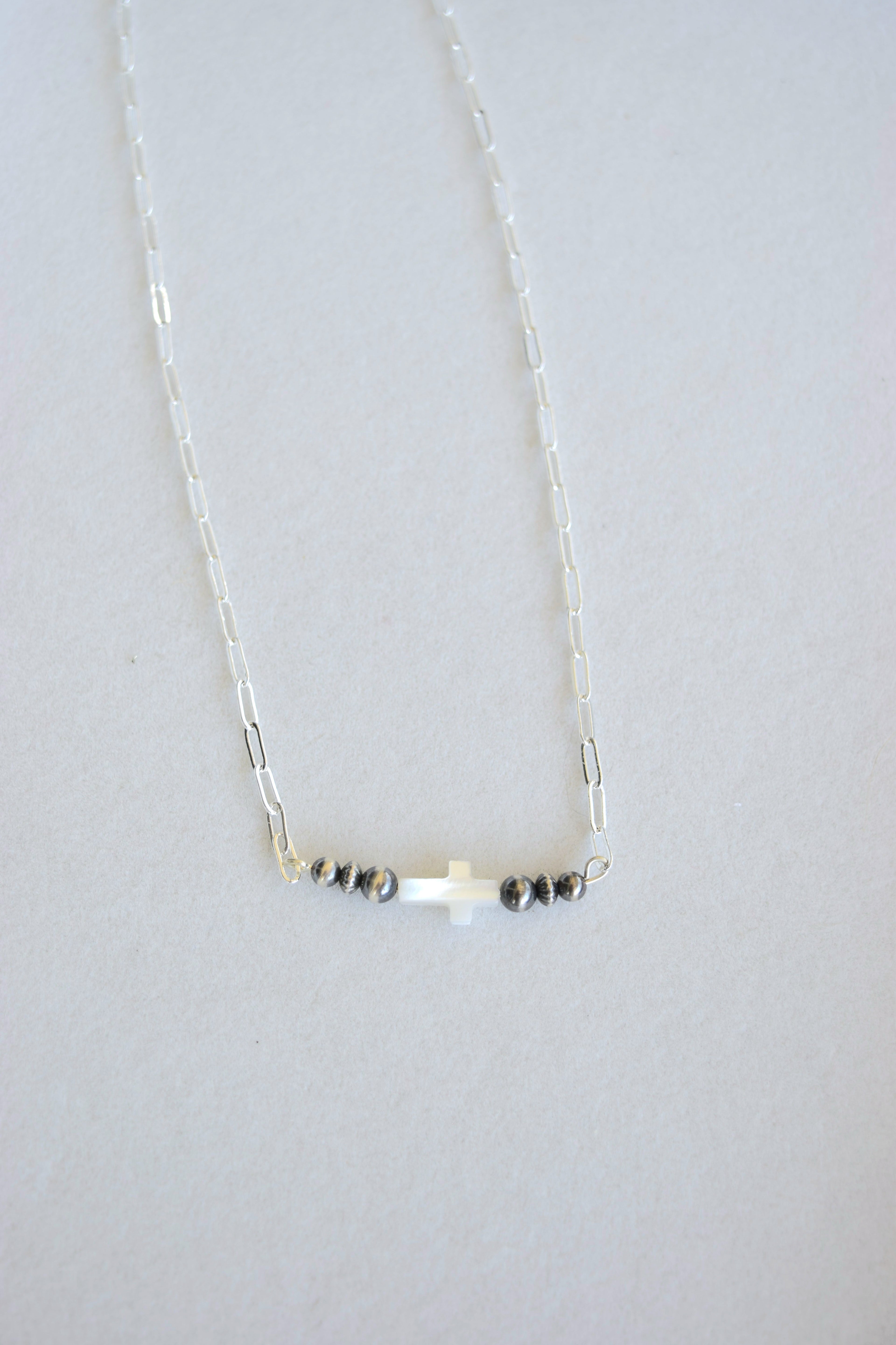 By His Grace Bar Necklace