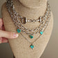 Twisted bit necklace