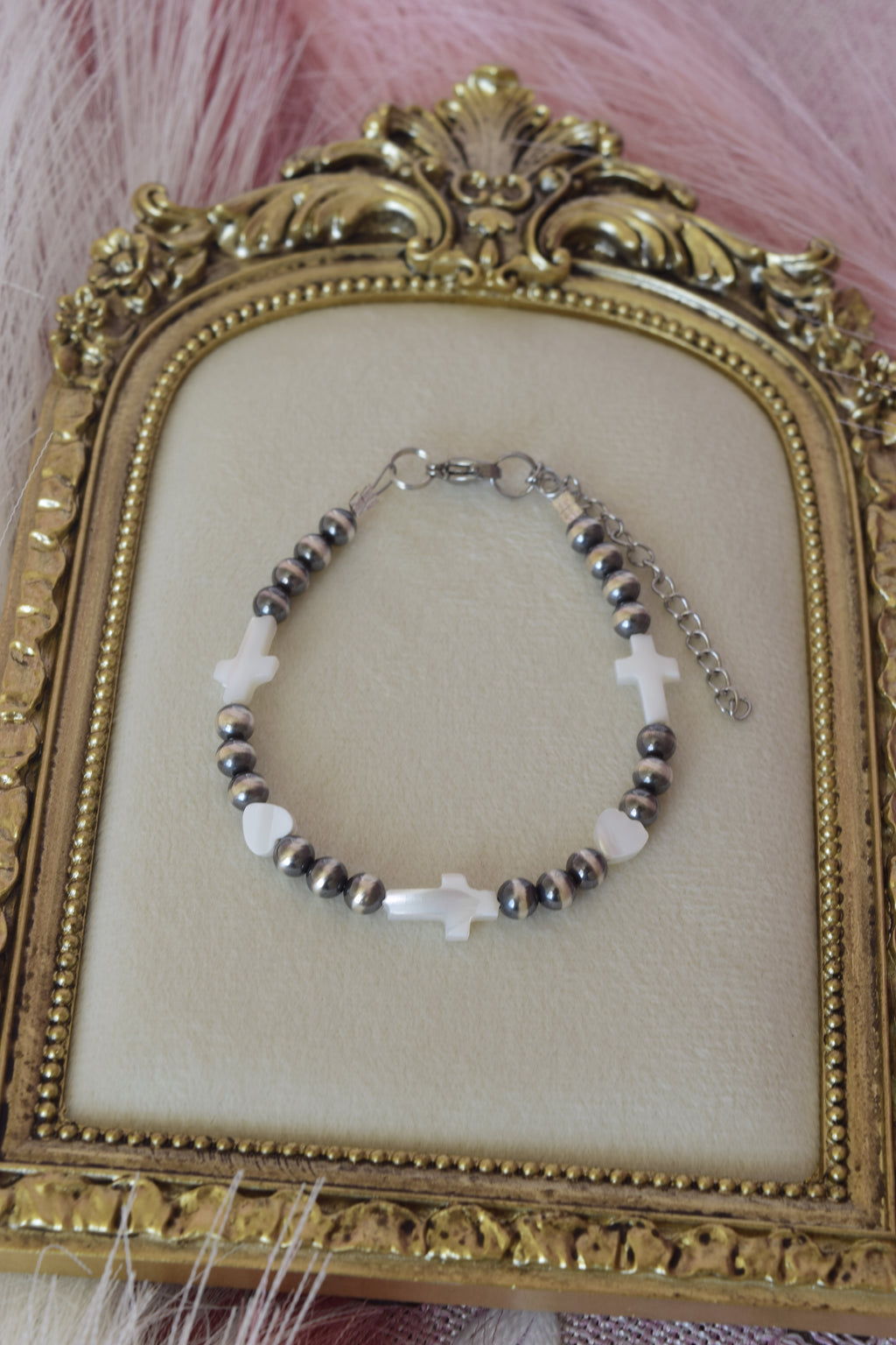 He Loves you most bracelet