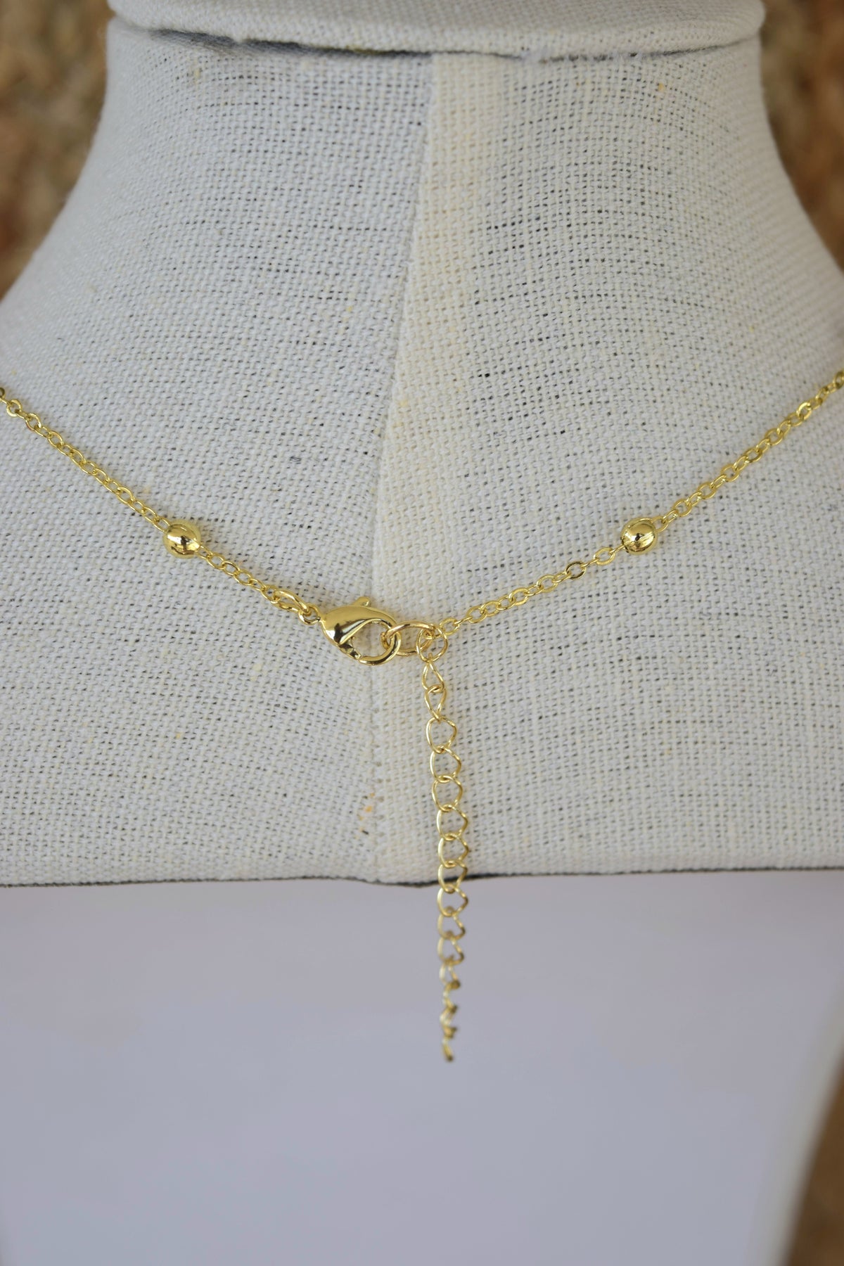Your a Pearl Necklace in Gold