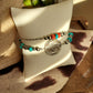 Orange sky's chained bracelet