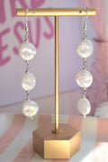Pearly for you dangles in silver