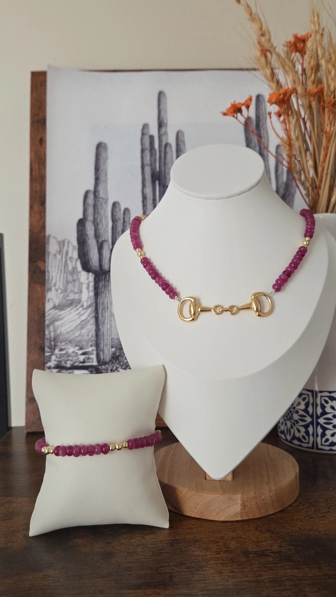 Ruby Reins Bit Set