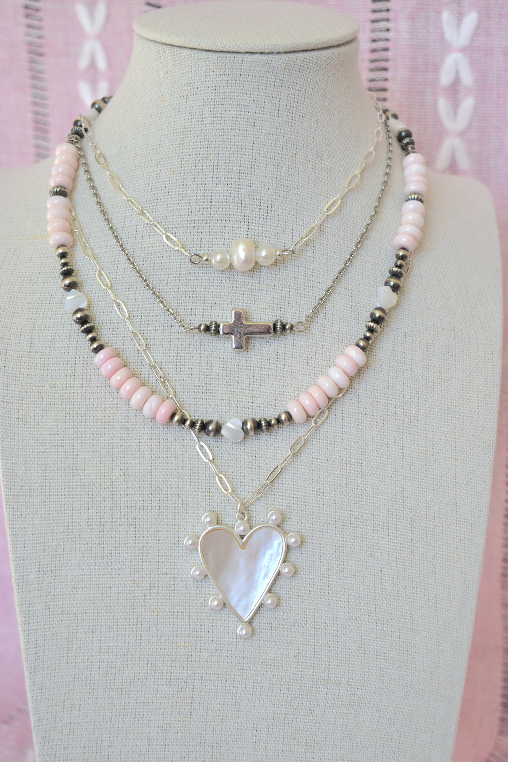 Little Pink Love Necklace